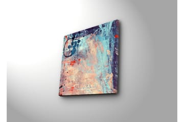 Canvasbilde Dekorativ - Flerfarget - Interiør - Maleri & posters - Lerretsbilder