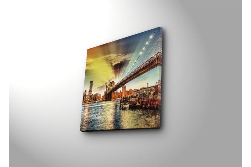Canvasbilde Dekorativ - Flerfarget - Interiør - Maleri & posters - Lerretsbilder