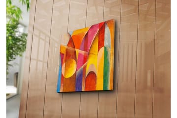 Canvasbilde Dekorativ - Flerfarget - Interiør - Maleri & posters - Lerretsbilder