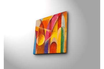 Canvasbilde Dekorativ - Flerfarget - Interiør - Maleri & posters - Lerretsbilder