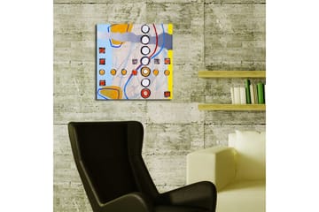 Canvasbilde Dekorativ - Flerfarget - Interiør - Maleri & posters - Lerretsbilder