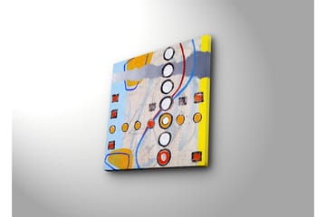 Canvasbilde Dekorativ - Flerfarget - Interiør - Maleri & posters - Lerretsbilder