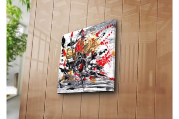 Canvasbilde Dekorativ - Flerfarget - Interiør - Maleri & posters - Lerretsbilder