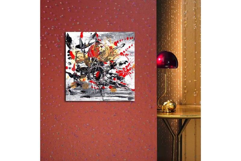 Canvasbilde Dekorativ - Flerfarget - Interiør - Maleri & posters - Lerretsbilder