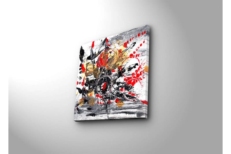 Canvasbilde Dekorativ - Flerfarget - Interiør - Maleri & posters - Lerretsbilder