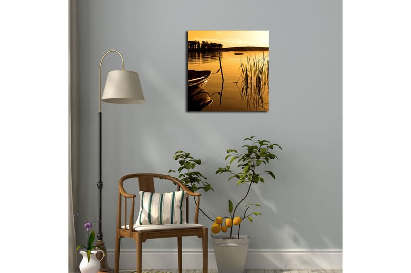 Canvasbilde Dekorativ - Flerfarget - Interiør - Maleri & posters - Lerretsbilder