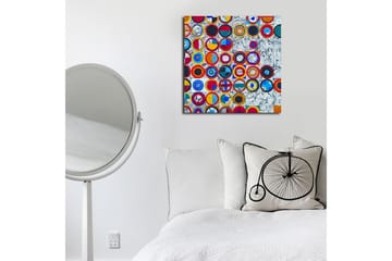 Canvasbilde Dekorativ - Flerfarget - Interiør - Maleri & posters - Lerretsbilder
