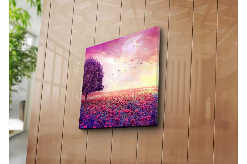 Canvasbilde Dekorativ - Flerfarget - Interiør - Maleri & posters - Lerretsbilder