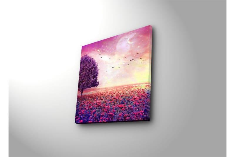 Canvasbilde Dekorativ - Flerfarget - Interiør - Maleri & posters - Lerretsbilder