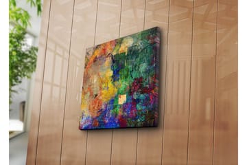 Canvasbilde Dekorativ - Flerfarget - Interiør - Maleri & posters - Lerretsbilder