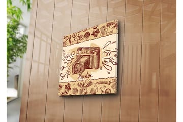 Canvasbilde Dekorativ - Flerfarget - Interiør - Maleri & posters - Lerretsbilder