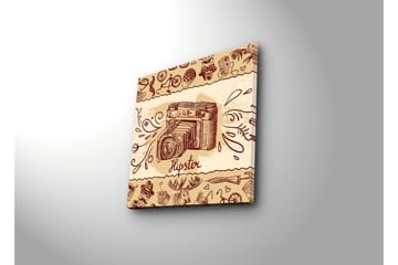 Canvasbilde Dekorativ - Flerfarget - Interiør - Maleri & posters - Lerretsbilder