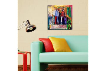 Canvasbilde Dekorativ - Flerfarget - Interiør - Maleri & posters - Lerretsbilder