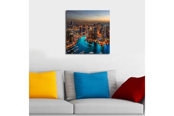 Canvasbilde Dekorativ - Flerfarget - Interiør - Maleri & posters - Lerretsbilder
