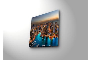 Canvasbilde Dekorativ - Flerfarget - Interiør - Maleri & posters - Lerretsbilder