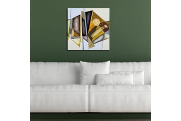 Canvasbilde Dekorativ - Flerfarget - Interiør - Maleri & posters - Lerretsbilder