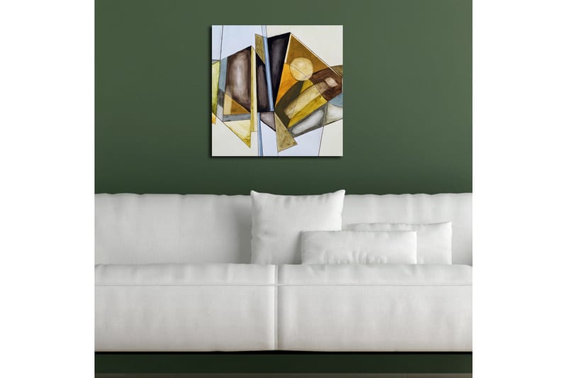 Canvasbilde Dekorativ - Flerfarget - Interiør - Maleri & posters - Lerretsbilder