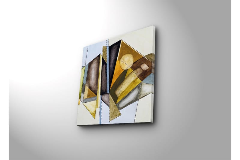 Canvasbilde Dekorativ - Flerfarget - Interiør - Maleri & posters - Lerretsbilder