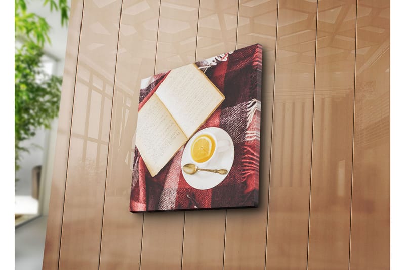 Canvasbilde Dekorativ - Flerfarget - Interiør - Maleri & posters - Lerretsbilder