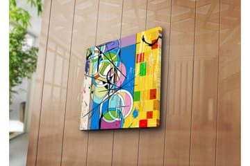 Canvasbilde Dekorativ - Flerfarget - Interiør - Maleri & posters - Lerretsbilder