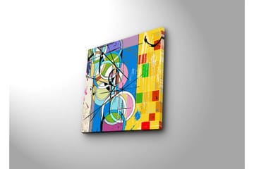 Canvasbilde Dekorativ - Flerfarget - Interiør - Maleri & posters - Lerretsbilder