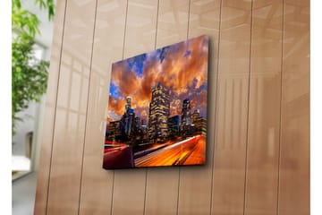 Canvasbilde Dekorativ - Flerfarget - Interiør - Maleri & posters - Lerretsbilder