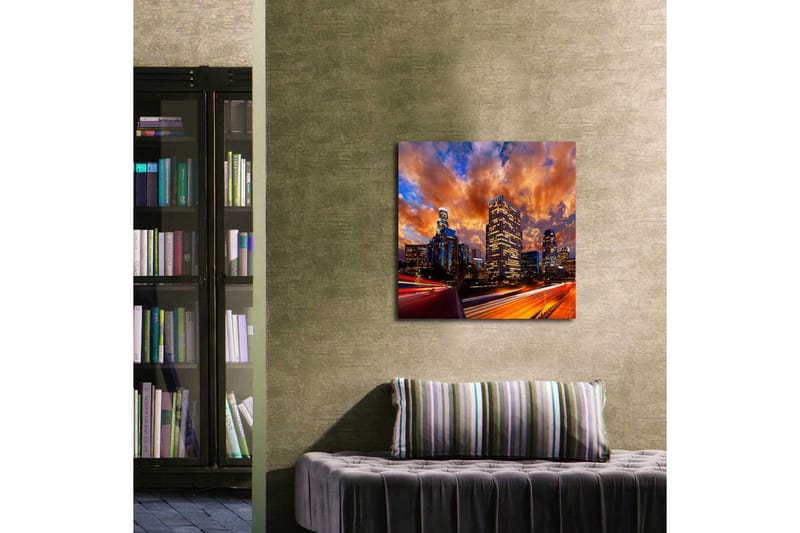 Canvasbilde Dekorativ - Flerfarget - Interiør - Maleri & posters - Lerretsbilder