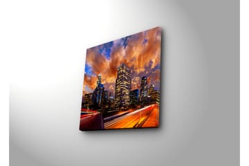 Canvasbilde Dekorativ - Flerfarget - Interiør - Maleri & posters - Lerretsbilder