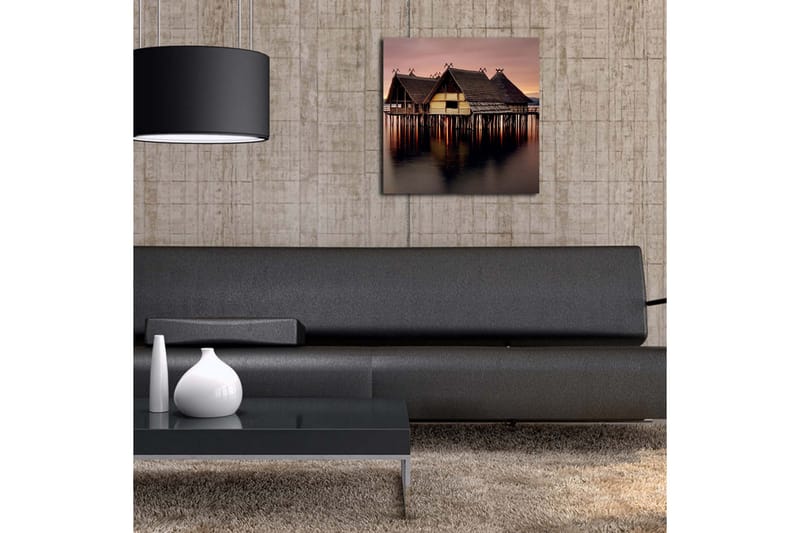 Canvasbilde Dekorativ - Flerfarget - Interiør - Maleri & posters - Lerretsbilder