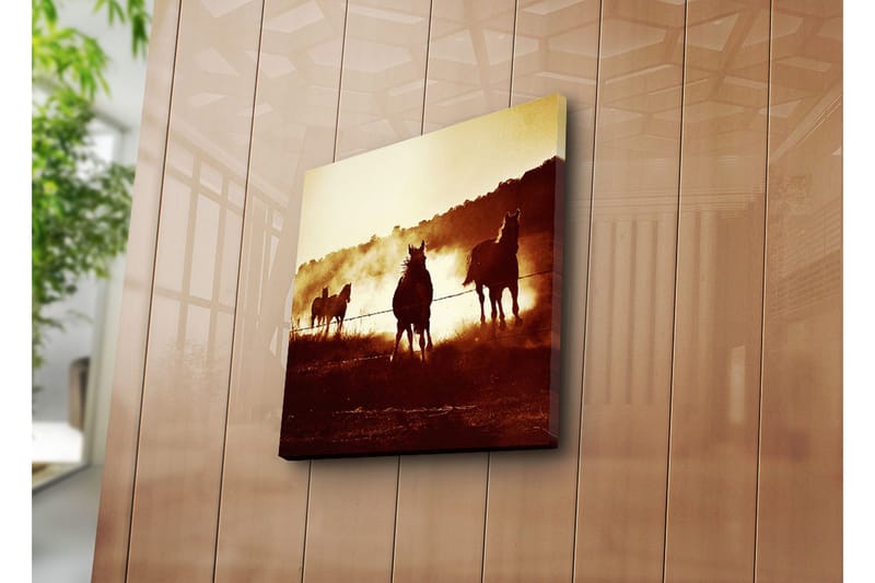 Canvasbilde Dekorativ - Flerfarget - Interiør - Maleri & posters - Lerretsbilder