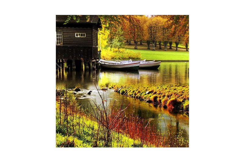 Canvasbilde Dekorativ - Flerfarget - Interiør - Maleri & posters - Lerretsbilder