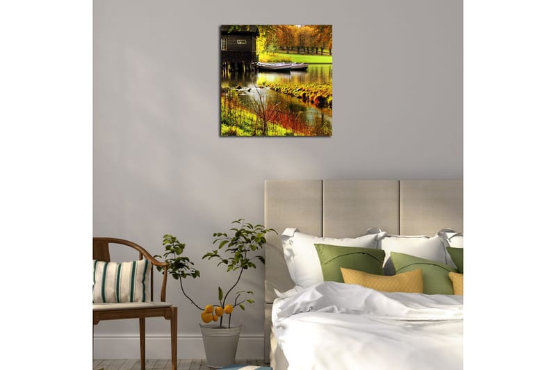 Canvasbilde Dekorativ - Flerfarget - Interiør - Maleri & posters - Lerretsbilder