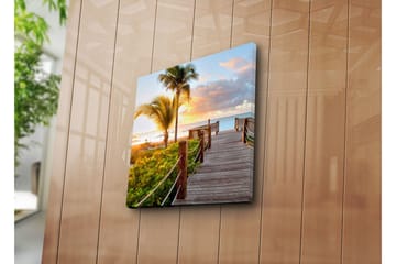 Canvasbilde Dekorativ - Flerfarget - Interiør - Maleri & posters - Lerretsbilder