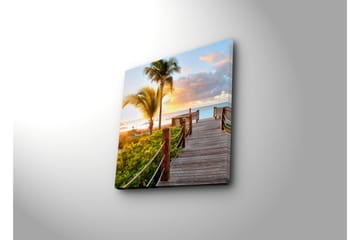 Canvasbilde Dekorativ - Flerfarget - Interiør - Maleri & posters - Lerretsbilder