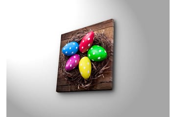 Canvasbilde Dekorativ - Flerfarget - Interiør - Maleri & posters - Lerretsbilder