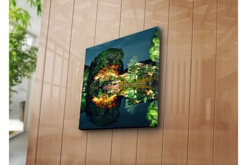 Canvasbilde Dekorativ - Flerfarget - Interiør - Maleri & posters - Lerretsbilder