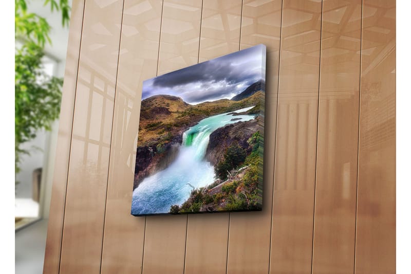 Canvasbilde Dekorativ - Flerfarget - Interiør - Maleri & posters - Lerretsbilder