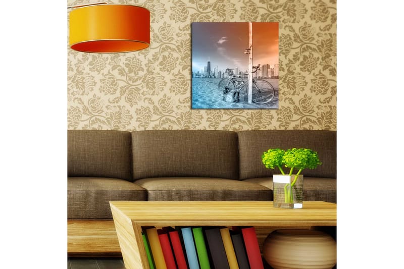 Canvasbilde Dekorativ - Flerfarget - Interiør - Maleri & posters - Lerretsbilder