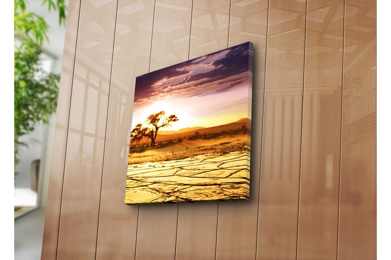Canvasbilde Dekorativ - Flerfarget - Interiør - Maleri & posters - Lerretsbilder