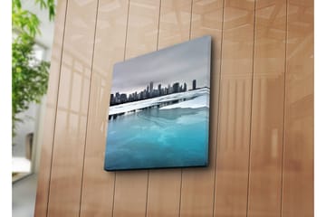 Canvasbilde Dekorativ - Flerfarget - Interiør - Maleri & posters - Lerretsbilder