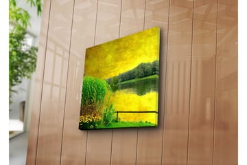 Canvasbilde Dekorativ - Flerfarget - Interiør - Maleri & posters - Lerretsbilder
