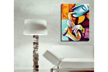 Canvasbilde Dekorativ - Flerfarget - Interiør - Maleri & posters - Lerretsbilder