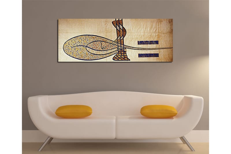 Canvasbilde Dekorativ - Flerfarget - Interiør - Maleri & posters - Lerretsbilder
