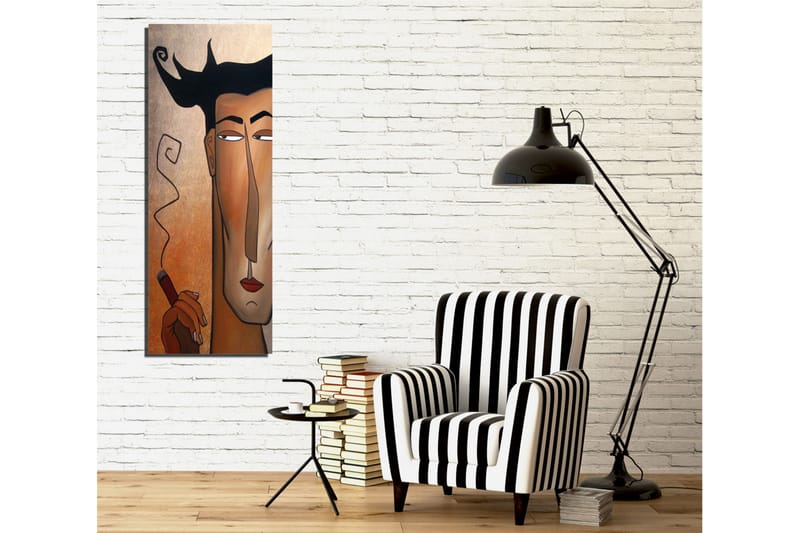 Canvasbilde Dekorativ - Flerfarget - Interiør - Maleri & posters - Lerretsbilder