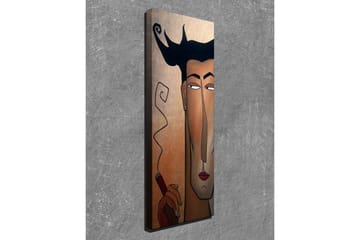 Canvasbilde Dekorativ - Flerfarget - Interiør - Maleri & posters - Lerretsbilder