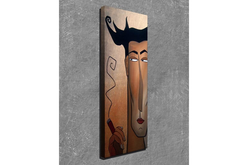 Canvasbilde Dekorativ - Flerfarget - Interiør - Maleri & posters - Lerretsbilder