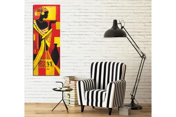 Canvasbilde Dekorativ - Flerfarget - Interiør - Maleri & posters - Lerretsbilder
