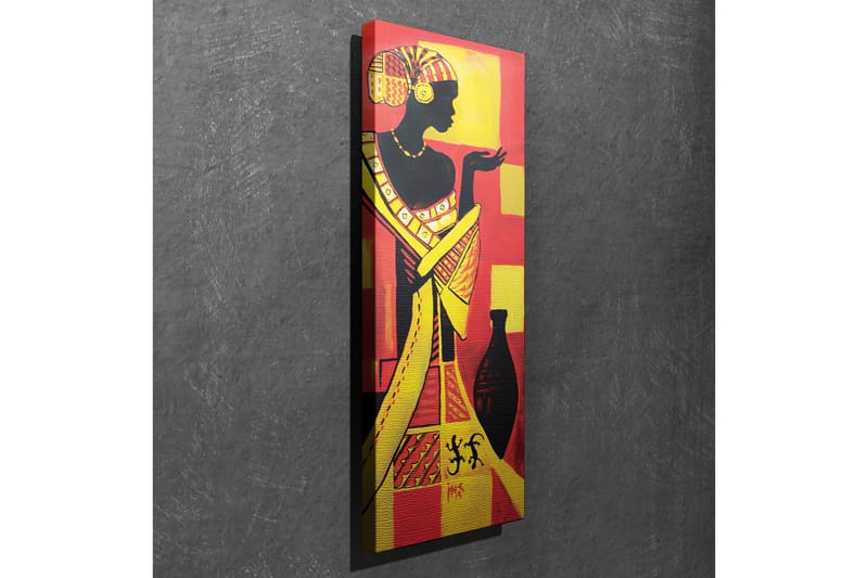 Canvasbilde Dekorativ - Flerfarget - Interiør - Maleri & posters - Lerretsbilder