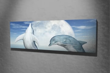 Canvasbilde Dekorativ - Flerfarget - Interiør - Maleri & posters - Lerretsbilder