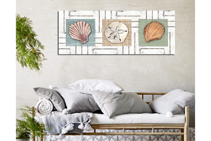 Canvasbilde Dekorativ - Flerfarget - Interiør - Maleri & posters - Lerretsbilder